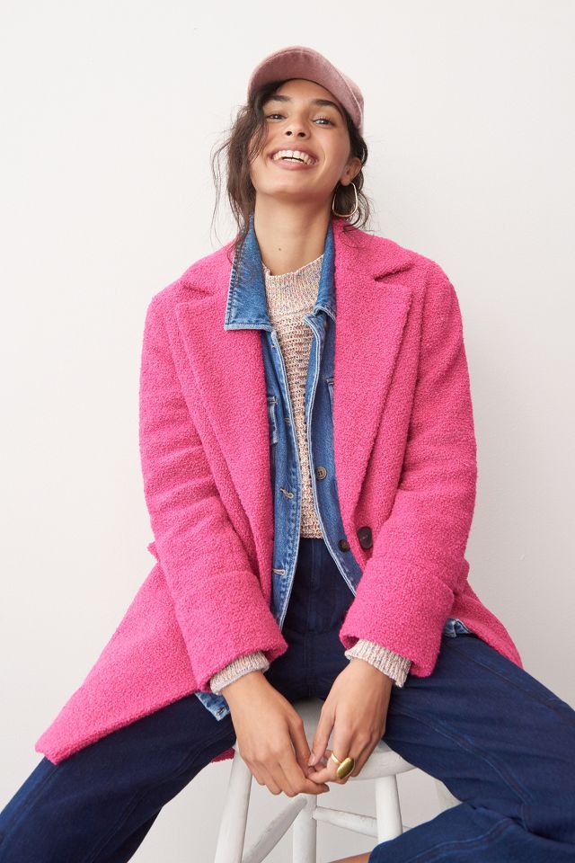 Anthropologie wool clearance coat