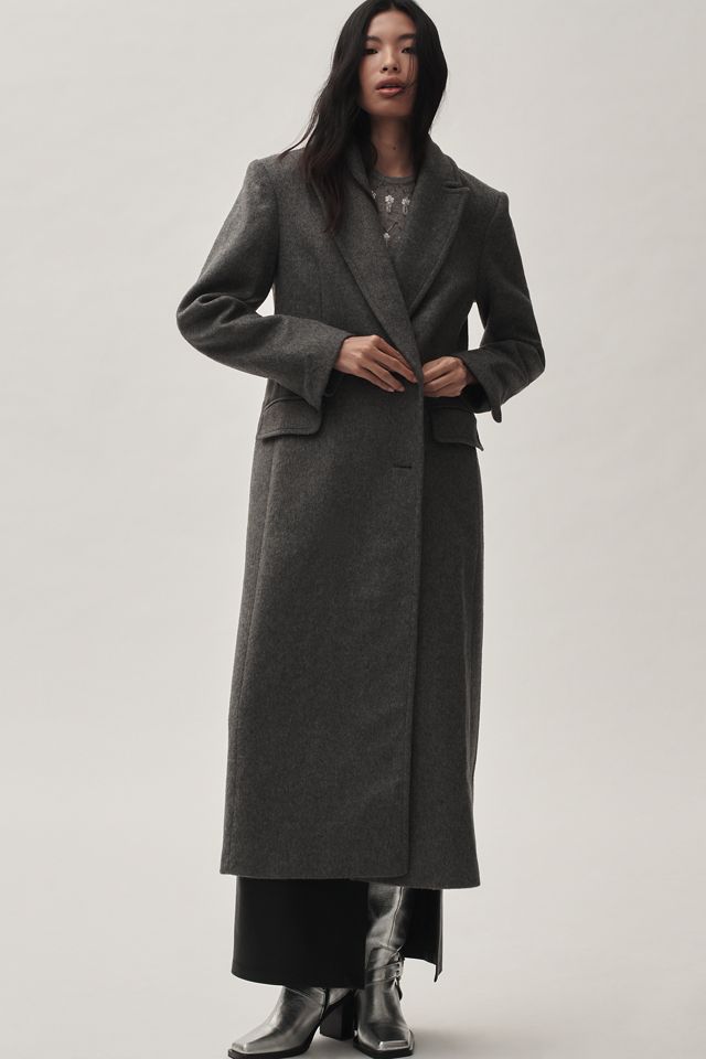By Anthropologie Wool-Blend Topcoat | Anthropologie