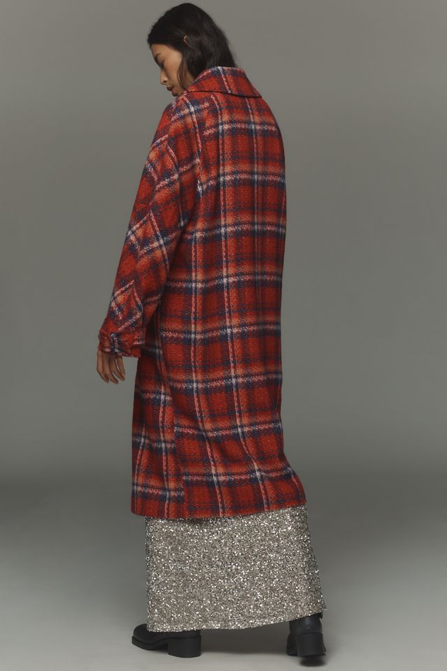 By Anthropologie Wool Blend Longline Coat #2