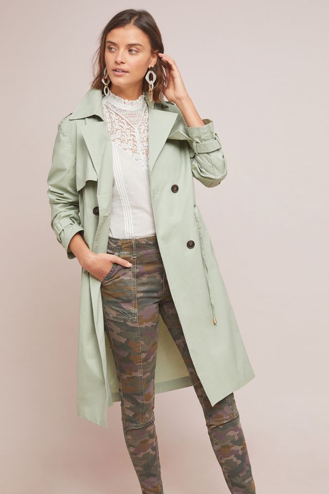 Vert Trench Coat