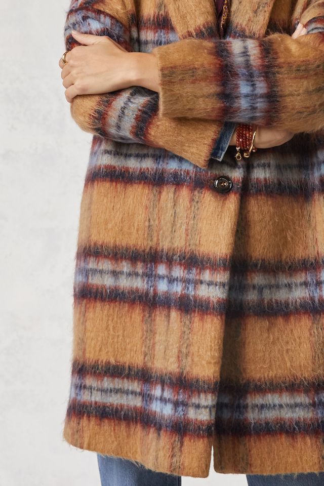 Anthropologie hot sale plaid jacket