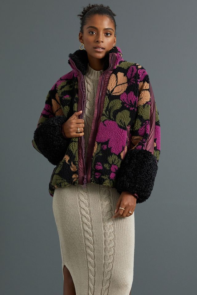 nsw plush faux fur jacket