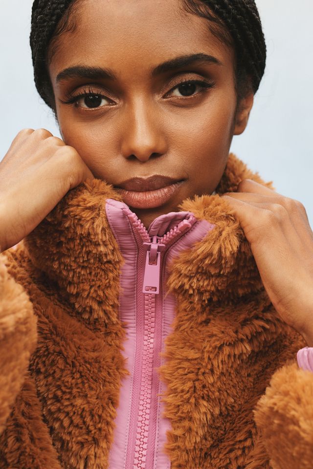 OOF Wear Faux Fur Jacket | Anthropologie