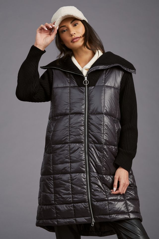 Varley Mayten Knit Puffer Jacket #1
