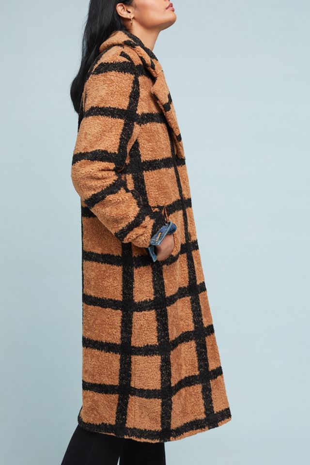 Berber-Checked Coat #3