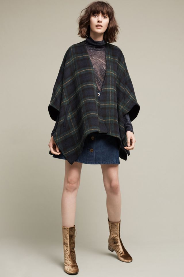 Stirling Plaid Cape #1