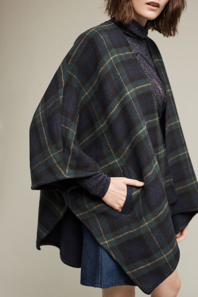 Stirling Plaid Cape #2