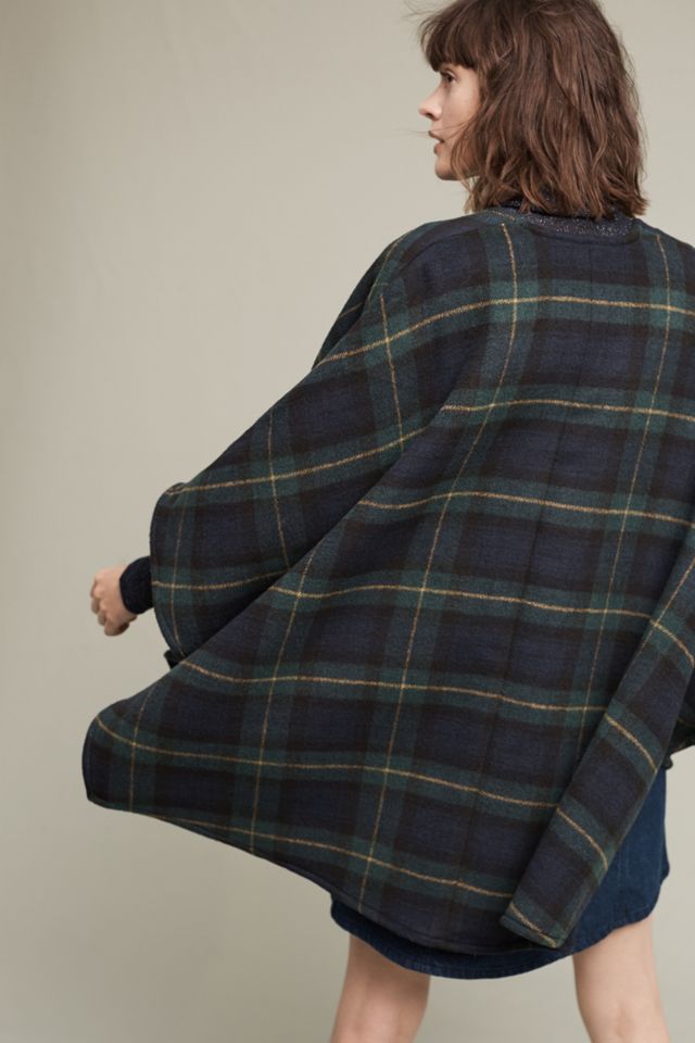 Stirling Plaid Cape #3