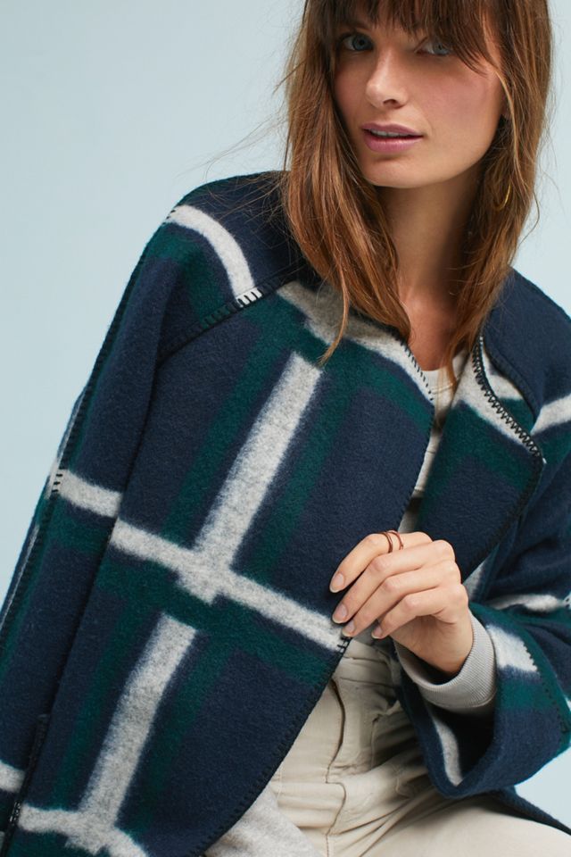Margot Plaid Coat #1