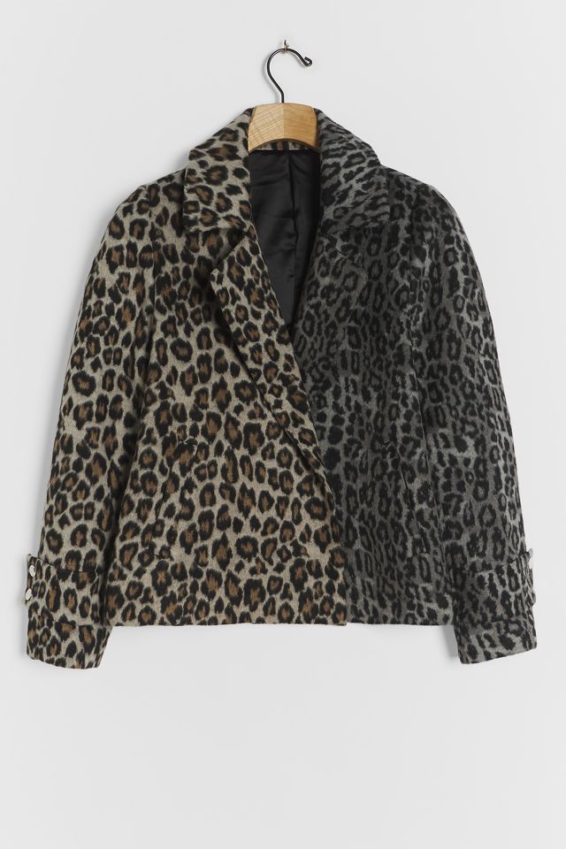 Anthropologie 2024 leopard jacket