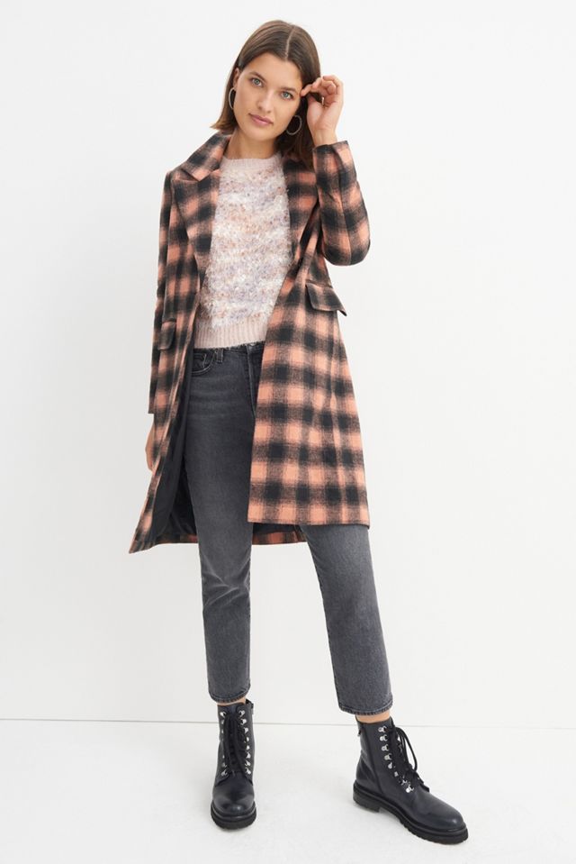 Belle Plaid Coat #3