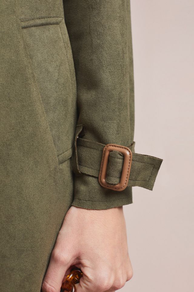 Harley Faux Suede Trench #2