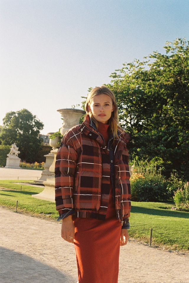 Amelia Plaid Puffer Jacket #5