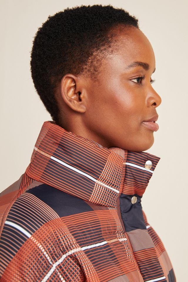 Amelia Plaid Puffer Jacket #2