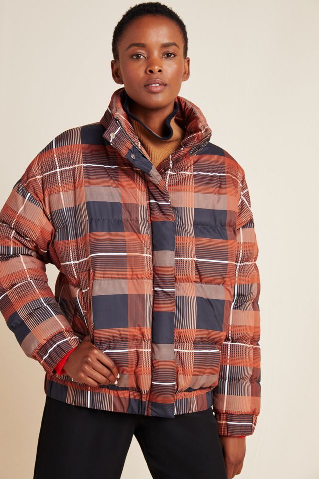 Amelia Plaid Puffer Jacket #3