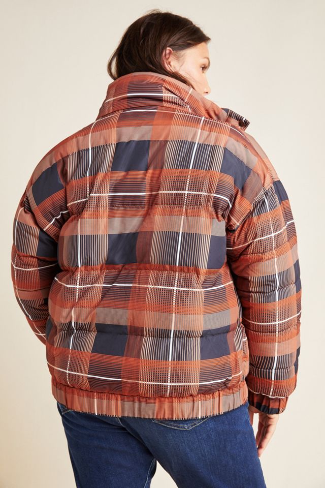 Amelia Plaid Puffer Jacket #7