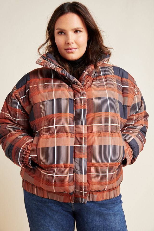 Amelia Plaid Puffer Jacket #9