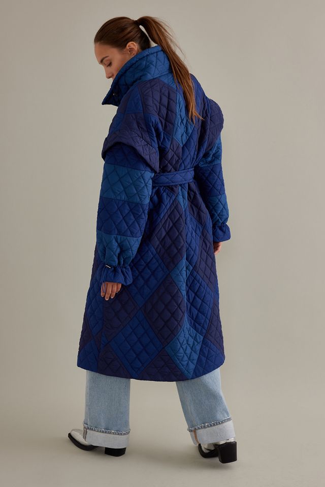Stella Nova Mathine Quilted Tie Trench Coat #1