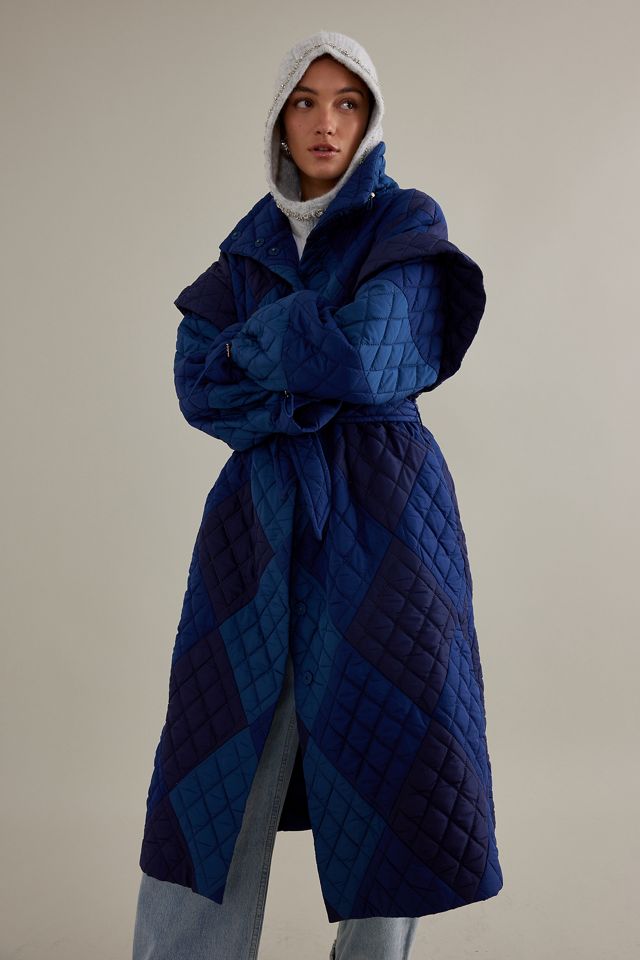 Stella Nova Mathine Quilted Tie Trench Coat #2