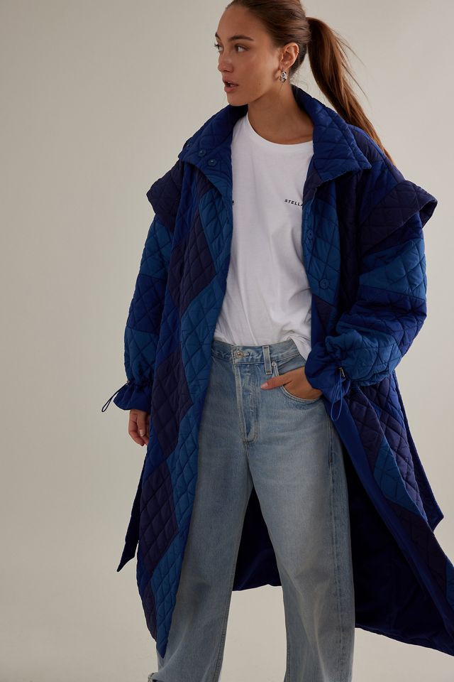 Stella Nova Mathine Quilted Tie Trench Coat #4