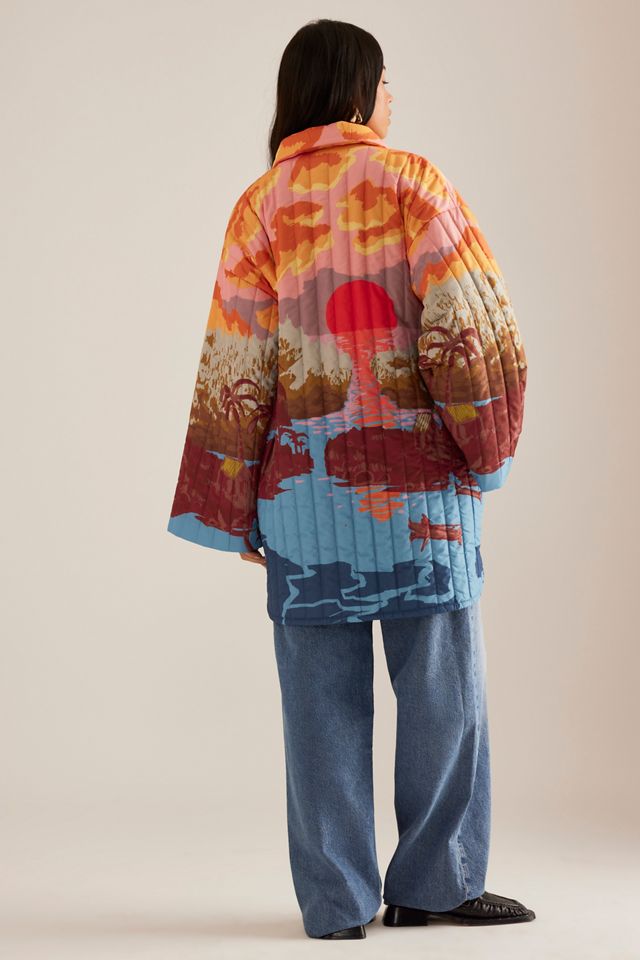 Stella Nova Quilted Landscape Coat #1