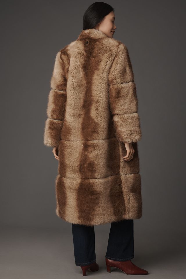 APPARIS Sylke Mink Faux Fur Coat #2
