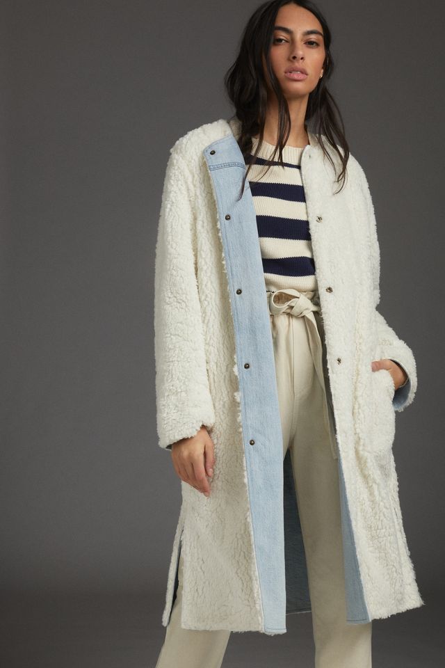 Anthropologie shop reversible coat