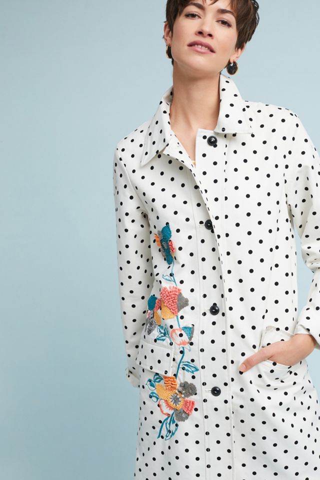 Polka Dot Peacoat #2