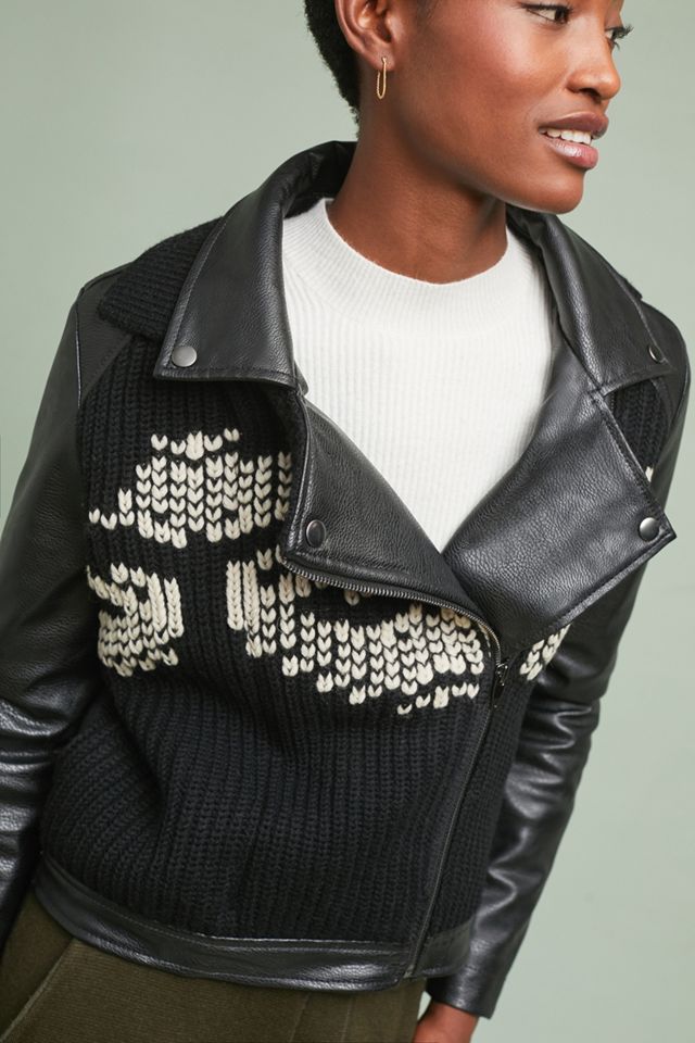 Sweater Moto Jacket #3
