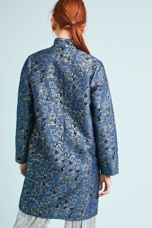 Anthropologie on sale floral coat