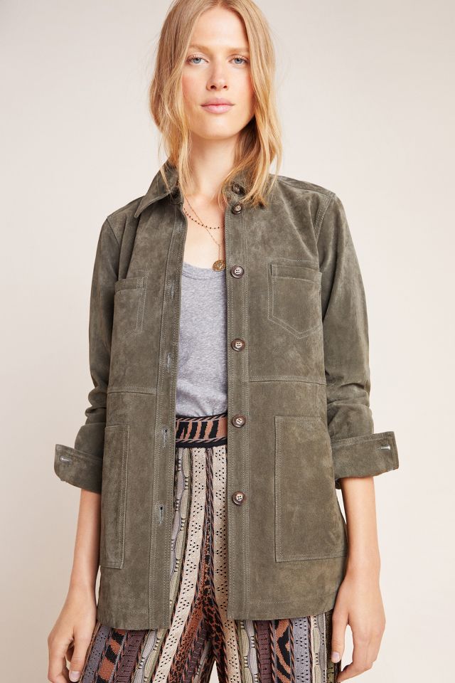 Anthropologie 2025 suede jacket