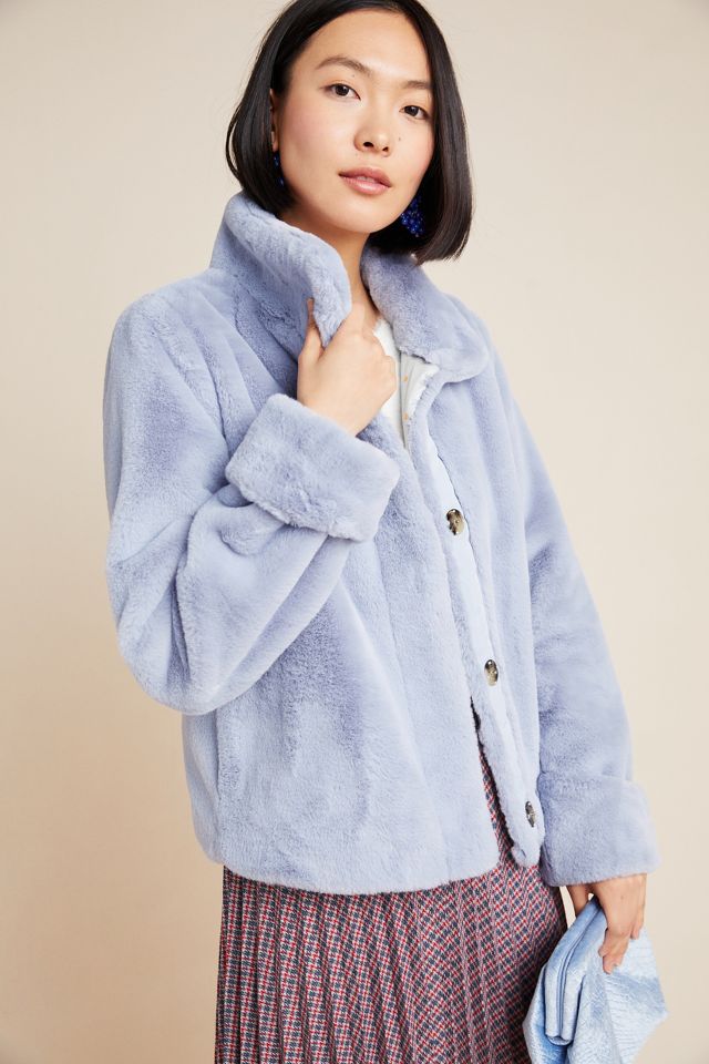 Anthropologie hotsell fuzzy jacket