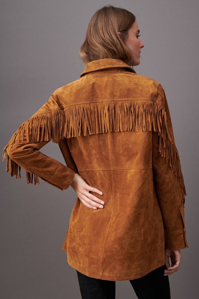 Anthropologie 2025 fringe jacket