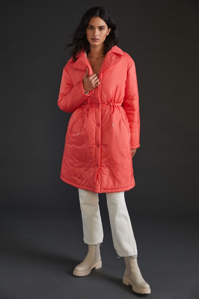 Maeve Cinched Puffer Coat #1