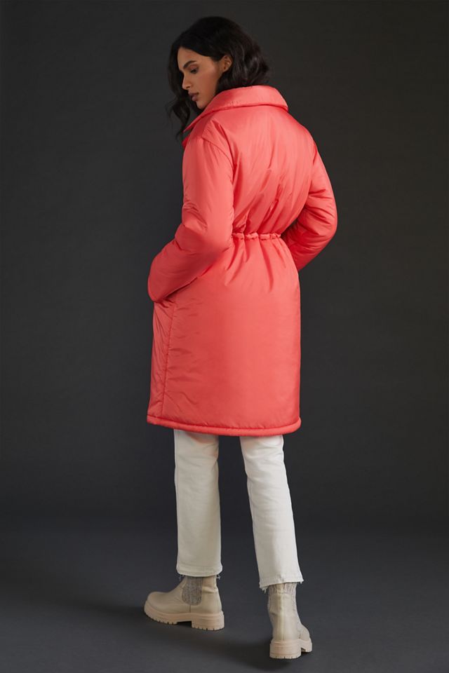 Maeve Cinched Puffer Coat | Anthropologie
