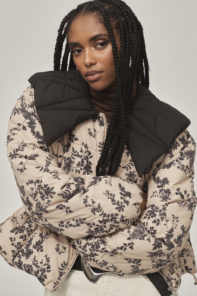 Anthropologie puffer coat hotsell