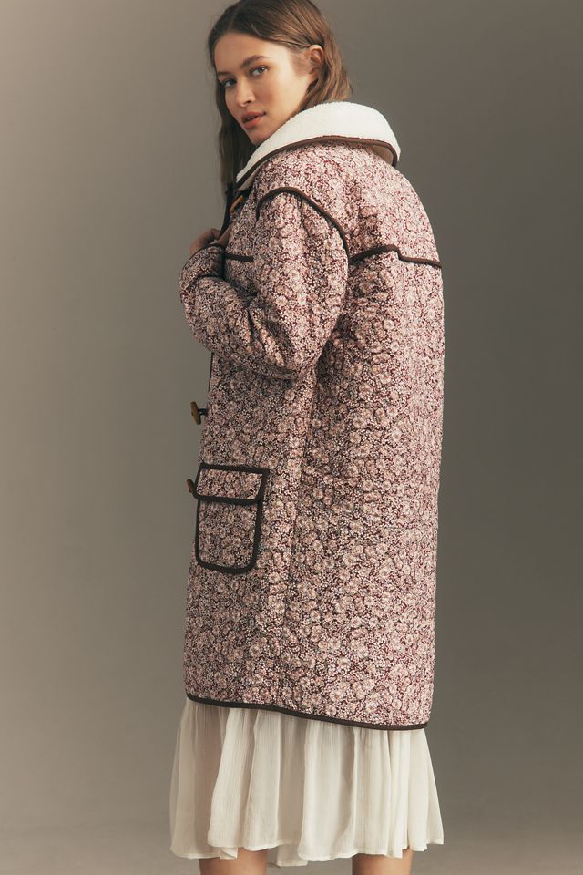 For Love & Lemons Marlene Floral Quilted Chore Coat #2