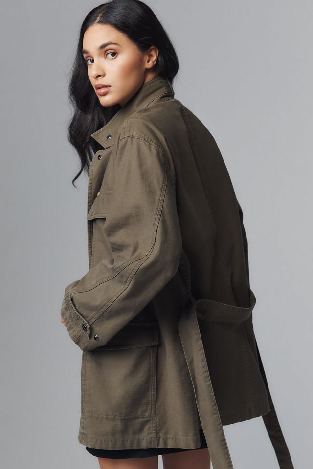 Closed Utility Parka Coat #1