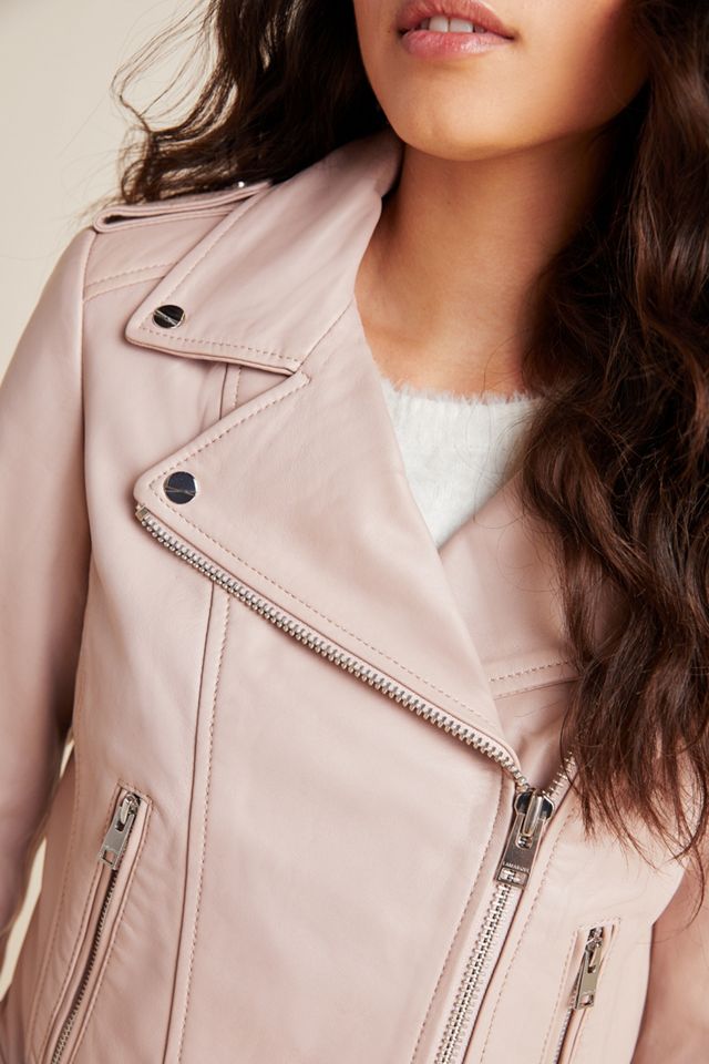Lamarque Donna Leather Moto Jacket #2