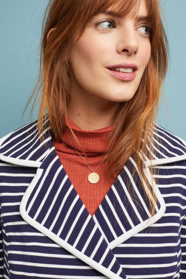 Stephanie Peacoat a righe #3