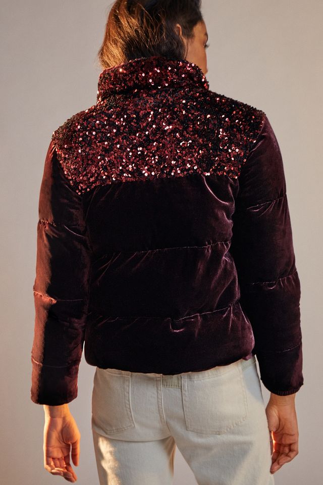 Anthropologie hot sale sequin jacket