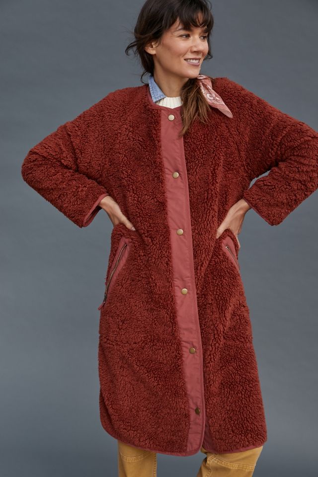 Anthropologie snowdrift reversible on sale coat