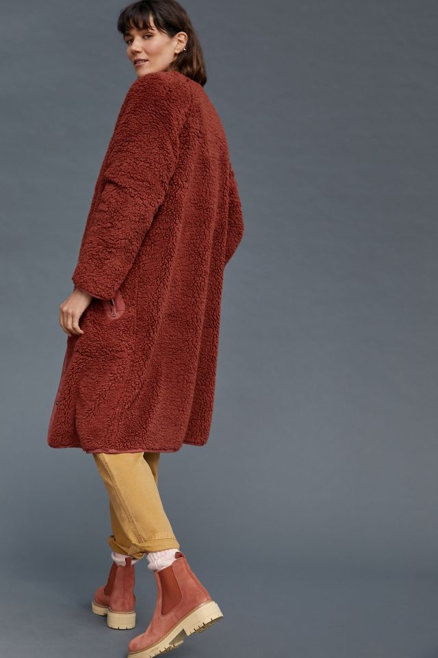 Anthropologie snowdrift hot sale reversible coat