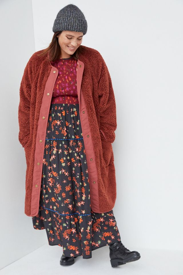 Anthropologie reversible coat sale