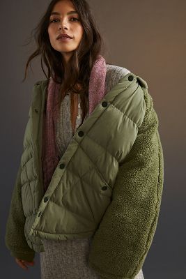 swing puffer coat