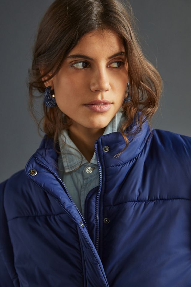 Maeve Snap-Sleeve Puffer Jacket #2