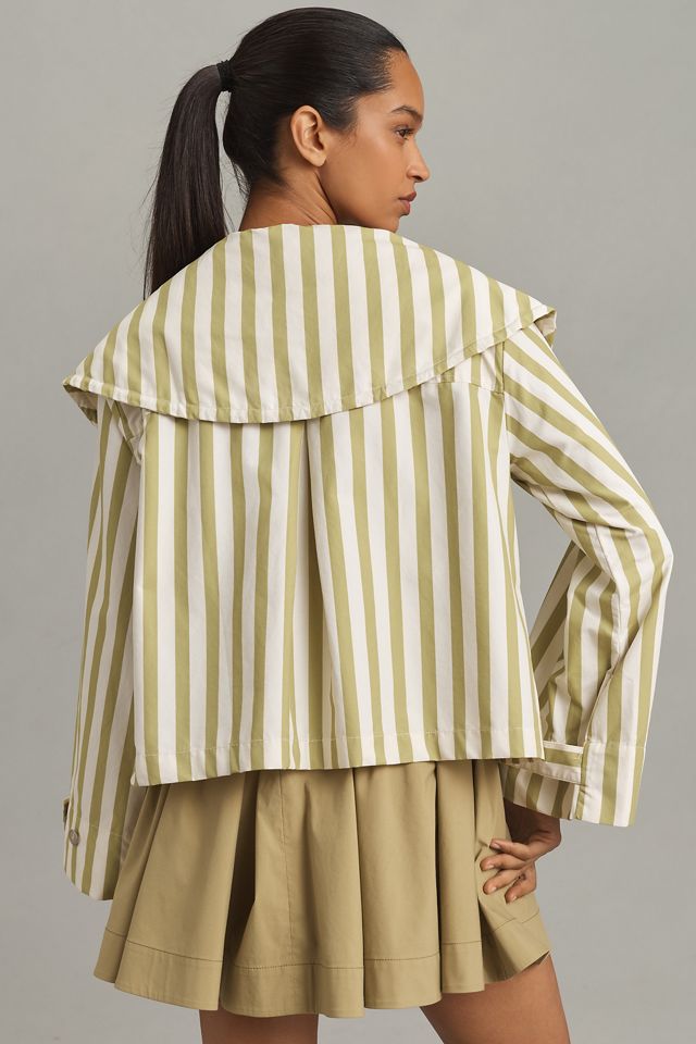 Maeve Oversized-Collar Jacket #1