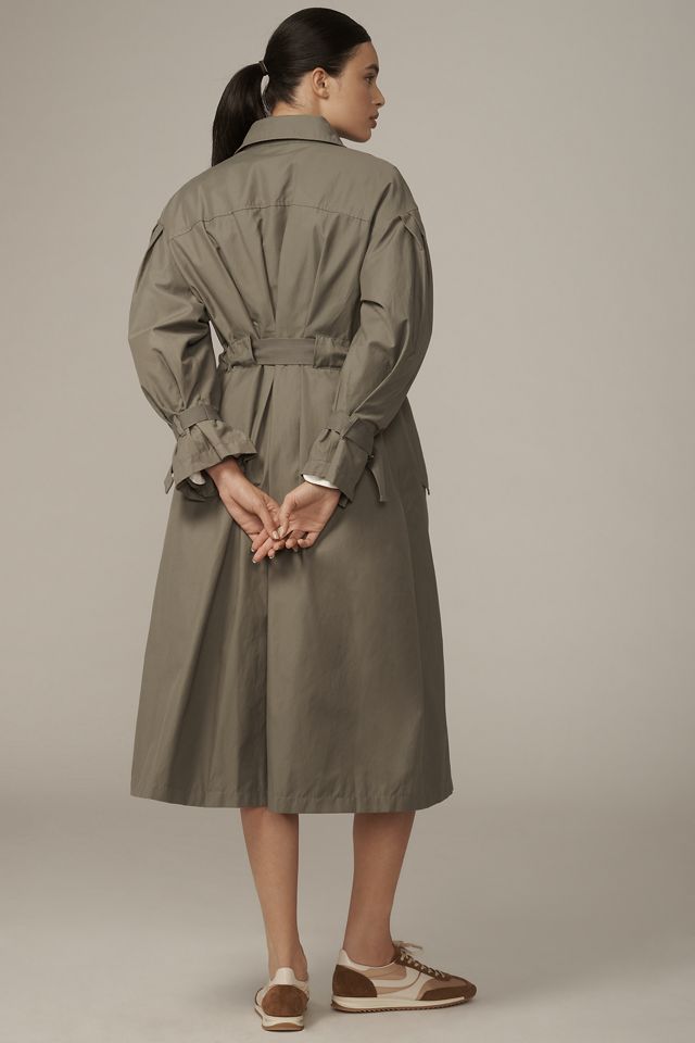 By Anthropologie Belted Trench Coat #2