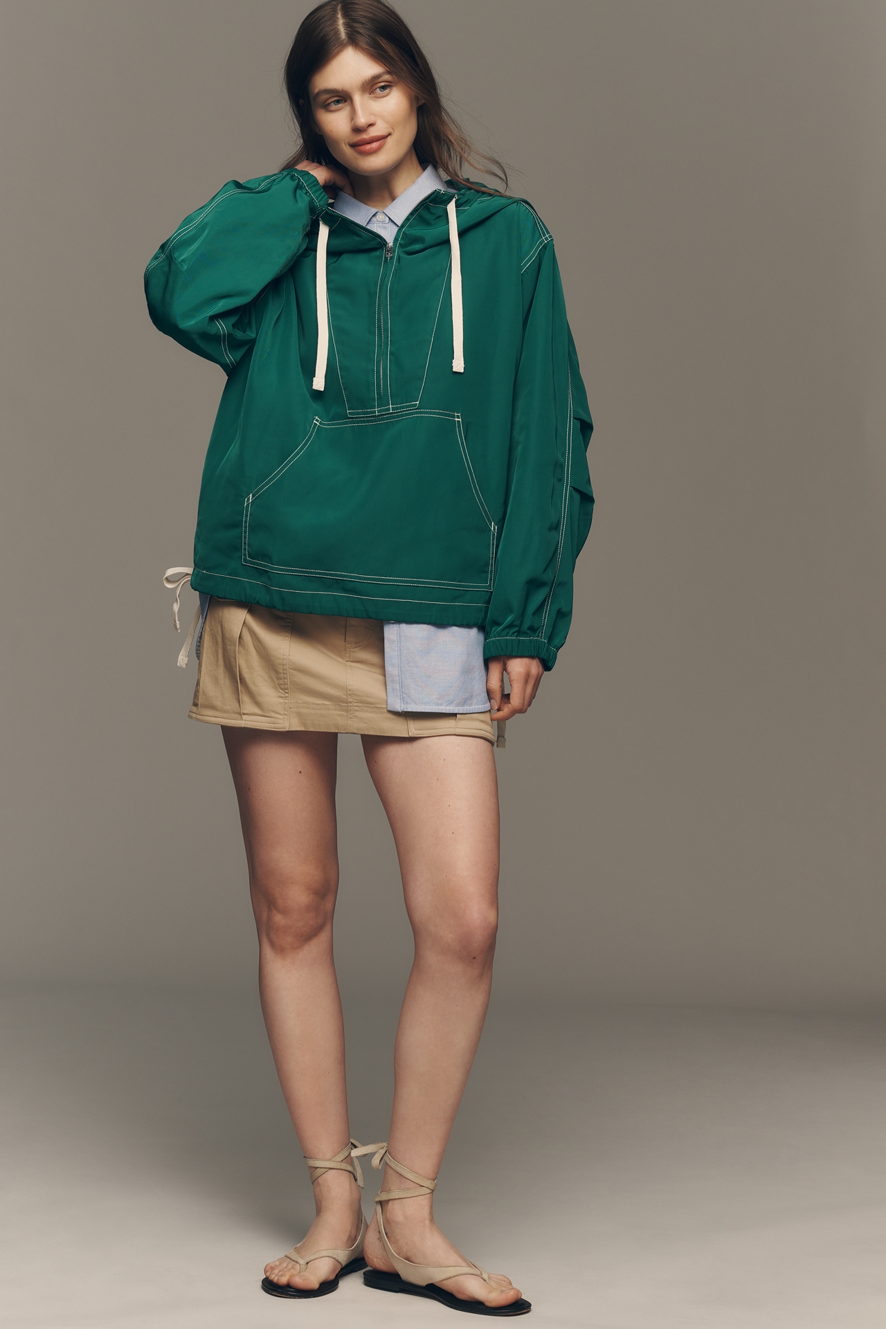 Maeve Packable Anorak Jacket