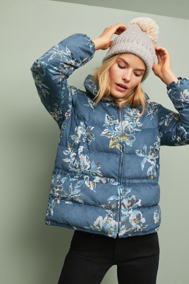 Anthropologie on sale puffer coat